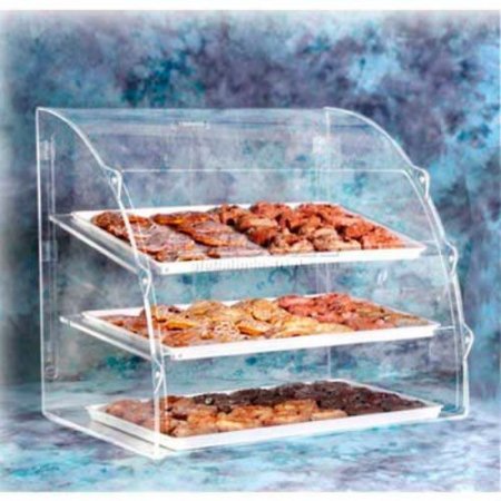 VOLLRATH CO VollrathÂ Acry Fab, Euro Curved Bakery Case, , Large, Front & Rear Doors ELBC-2